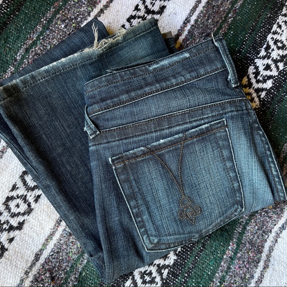 NOMAD TRIBE FLARE JEANS SZ 26 - Picture 4 of 6